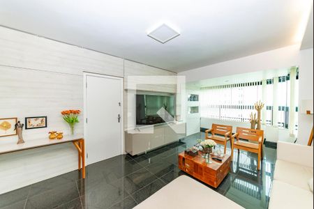 Sala de apartamento à venda com 3 quartos, 121m² em Gutierrez, Belo Horizonte