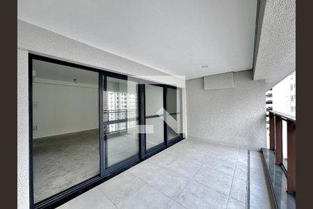 Varanda  de apartamento à venda com 3 quartos, 110m² em Campo Belo, São Paulo