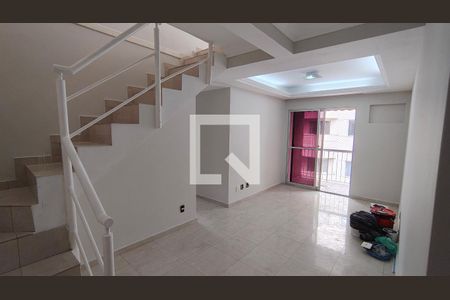 sala de apartamento à venda com 3 quartos, 180m² em Taquara, Rio de Janeiro