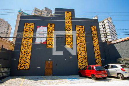 Fachada de kitnet/studio para alugar com 1 quarto, 23m² em Vila Bastos, Santo André