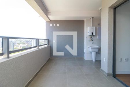 Sala - Varanda de apartamento para alugar com 2 quartos, 69m² em Brooklin, São Paulo