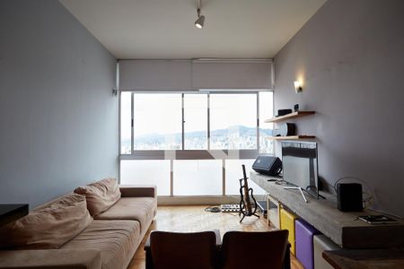 Sala/Cozinha de apartamento para alugar com 1 quarto, 67m² em Santo Agostinho, Belo Horizonte