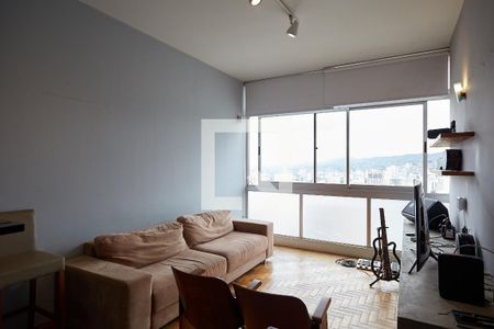 Sala/Cozinha de apartamento para alugar com 1 quarto, 67m² em Santo Agostinho, Belo Horizonte