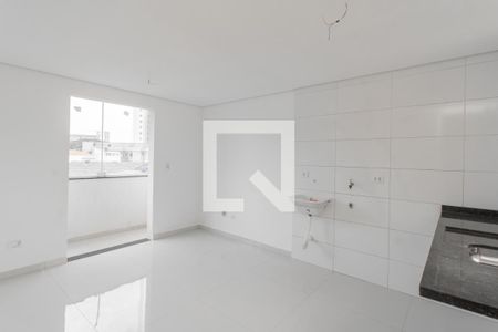 Sala + Cozinha de apartamento para alugar com 2 quartos, 40m² em Vila Nova Savoia, São Paulo