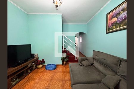 Sala de casa à venda com 3 quartos, 200m² em Jardim, Santo André