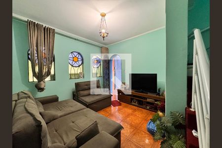 Sala de casa à venda com 3 quartos, 200m² em Jardim, Santo André