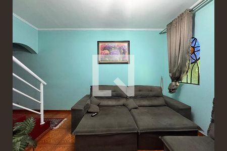 Sala de casa à venda com 3 quartos, 200m² em Jardim, Santo André