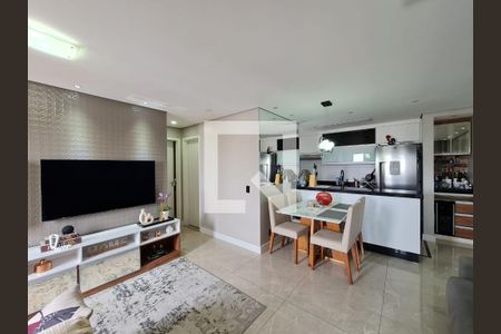 Sala de apartamento à venda com 3 quartos, 60m² em Jardim Imperador, Guarulhos