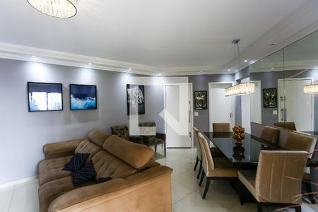 Sala  de apartamento à venda com 3 quartos, 90m² em Parque Santos Dumont, Taboão da Serra