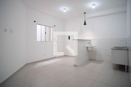 Sala/Cozinha de apartamento para alugar com 1 quarto, 35m² em Parque Cisper, São Paulo