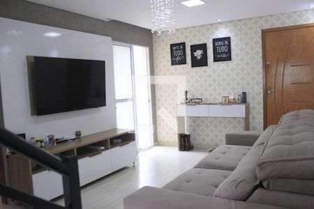 Sala de apartamento para alugar com 2 quartos, 86m² em Jardim Silvestre, Guarulhos