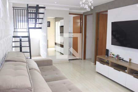 Sala de apartamento para alugar com 2 quartos, 86m² em Jardim Silvestre, Guarulhos