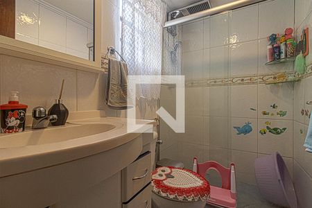 banheiro social_1 de apartamento à venda com 2 quartos, 62m² em Jardim Santa Cruz (sacoma), São Paulo