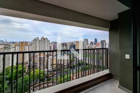 Varanda de kitnet/studio à venda com 1 quarto, 29m² em Liberdade, São Paulo