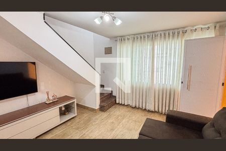 Sala de casa à venda com 3 quartos, 167m² em Vila Camilópolis, Santo André