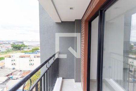 Varanda da Sala de apartamento à venda com 2 quartos, 41m² em Cidade Antônio Estêvão de Carvalho, São Paulo