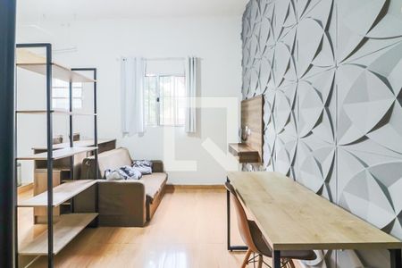 Studio - Quarto, Sala e Cozinha de kitnet/studio para alugar com 1 quarto, 23m² em Jardim Ivana, São Paulo