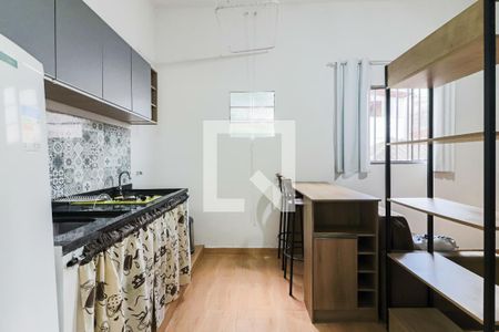 Studio - Quarto, Sala e Cozinha de kitnet/studio para alugar com 1 quarto, 23m² em Jardim Ivana, São Paulo