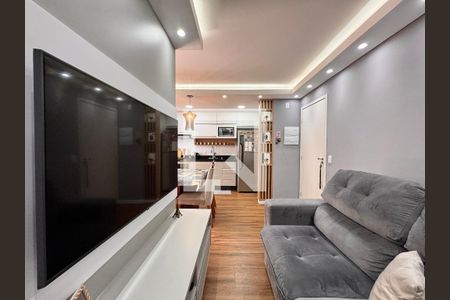 Sala de apartamento para alugar com 2 quartos, 45m² em Parque Oratório, Santo André