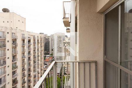 Sala varanda de apartamento à venda com 1 quarto, 55m² em Vila Olímpia, São Paulo