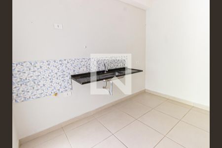 Sala/Cozinha de apartamento para alugar com 1 quarto, 32m² em Parque da Mooca, São Paulo