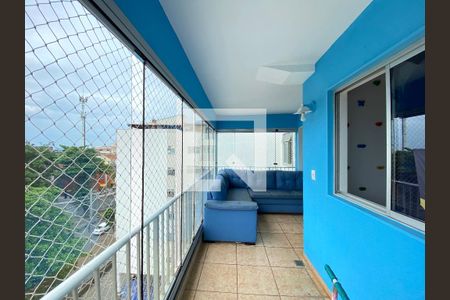 Varanda da Sala de apartamento à venda com 3 quartos, 124m² em Cachambi, Rio de Janeiro