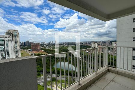 Sacada Sala de apartamento à venda com 1 quarto, 50m² em Alphaville Empresarial, Barueri