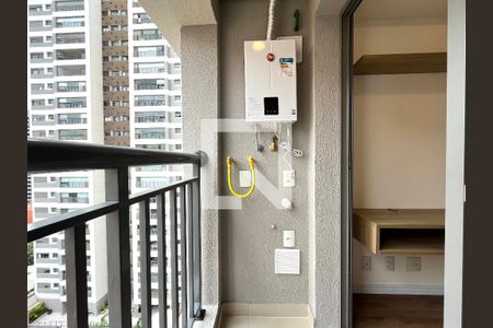 Varanda Sala/Cozinha de apartamento para alugar com 1 quarto, 29m² em Jardim Prudência, São Paulo