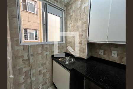 Cozinha e Área de Serviço de apartamento para alugar com 2 quartos, 49m² em Vila Urupes, Suzano