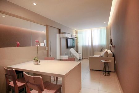 Sala de apartamento à venda com 2 quartos, 62m² em União, Belo Horizonte