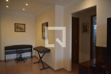 Sala de apartamento à venda com 2 quartos, 81m² em Vila Valparaíso, Santo André