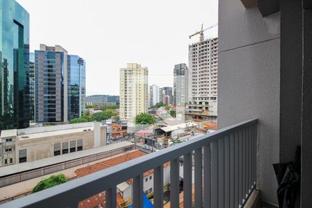 Varanda Studio de kitnet/studio para alugar com 1 quarto, 27m² em Pinheiros, São Paulo