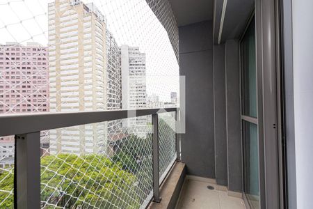 Sacada de kitnet/studio para alugar com 1 quarto, 21m² em Consolação, São Paulo