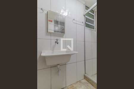 Banheiro de kitnet/studio à venda com 1 quarto, 40m² em República, São Paulo