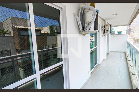 Varanda da Sala de apartamento para alugar com 2 quartos, 79m² em Freguesia (jacarepaguá), Rio de Janeiro