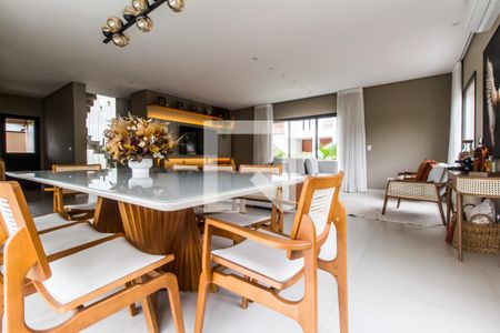 Sala de Jantar de casa de condomínio para alugar com 3 quartos, 324m² em Alphaville, Santana de Parnaíba