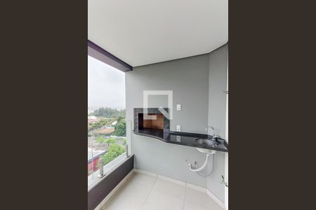 Varanda da Sala de apartamento à venda com 3 quartos, 92m² em Morro do Espelho, São Leopoldo