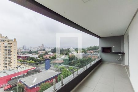 Varanda da Sala de apartamento à venda com 3 quartos, 92m² em Morro do Espelho, São Leopoldo