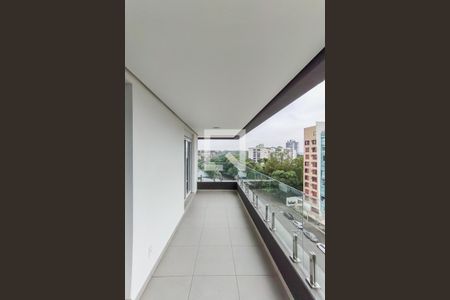 Varanda da Sala de apartamento à venda com 3 quartos, 92m² em Morro do Espelho, São Leopoldo