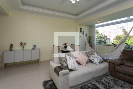 Sala de apartamento à venda com 3 quartos, 95m² em Petrópolis, Porto Alegre