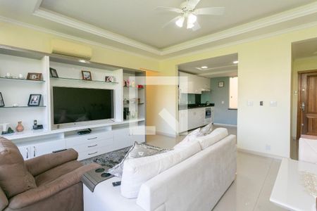 Sala de apartamento à venda com 3 quartos, 95m² em Petrópolis, Porto Alegre