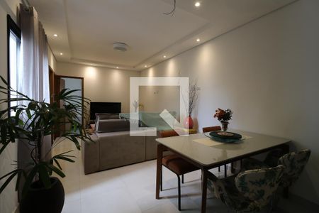 Sala de apartamento à venda com 2 quartos, 126m² em Vila Guiomar, Santo André