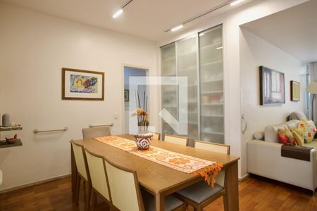 Sala de Jantar de apartamento à venda com 3 quartos, 110m² em Coração de Jesus, Belo Horizonte