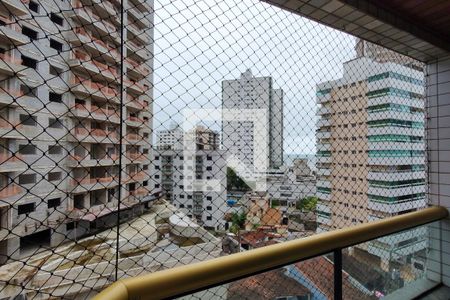 Sacada de apartamento para alugar com 3 quartos, 120m² em Caiçara, Praia Grande