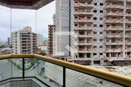 Sacada de apartamento para alugar com 3 quartos, 120m² em Caiçara, Praia Grande