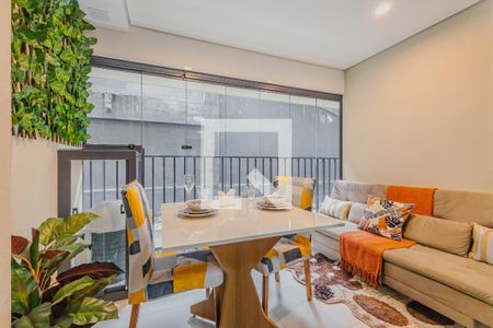 Varanda de apartamento à venda com 1 quarto, 28m² em Sumaré, São Paulo