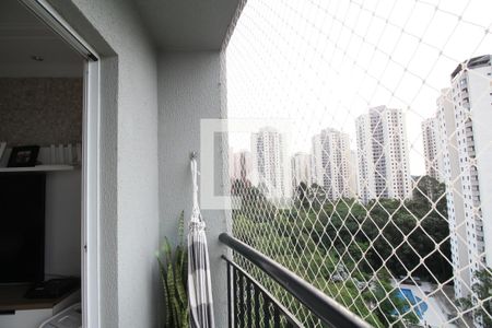 Varanda de apartamento para alugar com 3 quartos, 65m² em Chácara Agrindus, Taboão da Serra