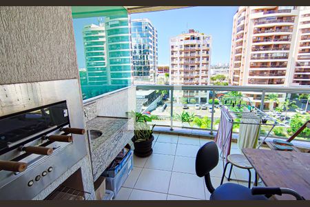 Sala - varanda de apartamento à venda com 3 quartos, 80m² em Barra Olímpica, Rio de Janeiro