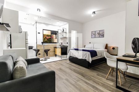 Sala - Quarto de kitnet/studio para alugar com 1 quarto, 35m² em Vila Formosa, São Paulo