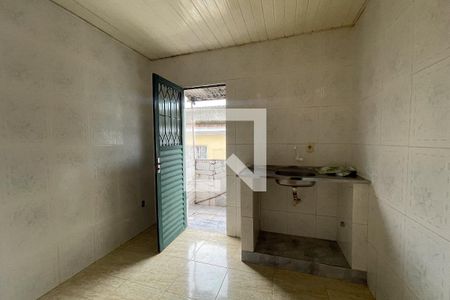 Cozinha de casa para alugar com 1 quarto, 44m² em Parque Lafaiete, Duque de Caxias